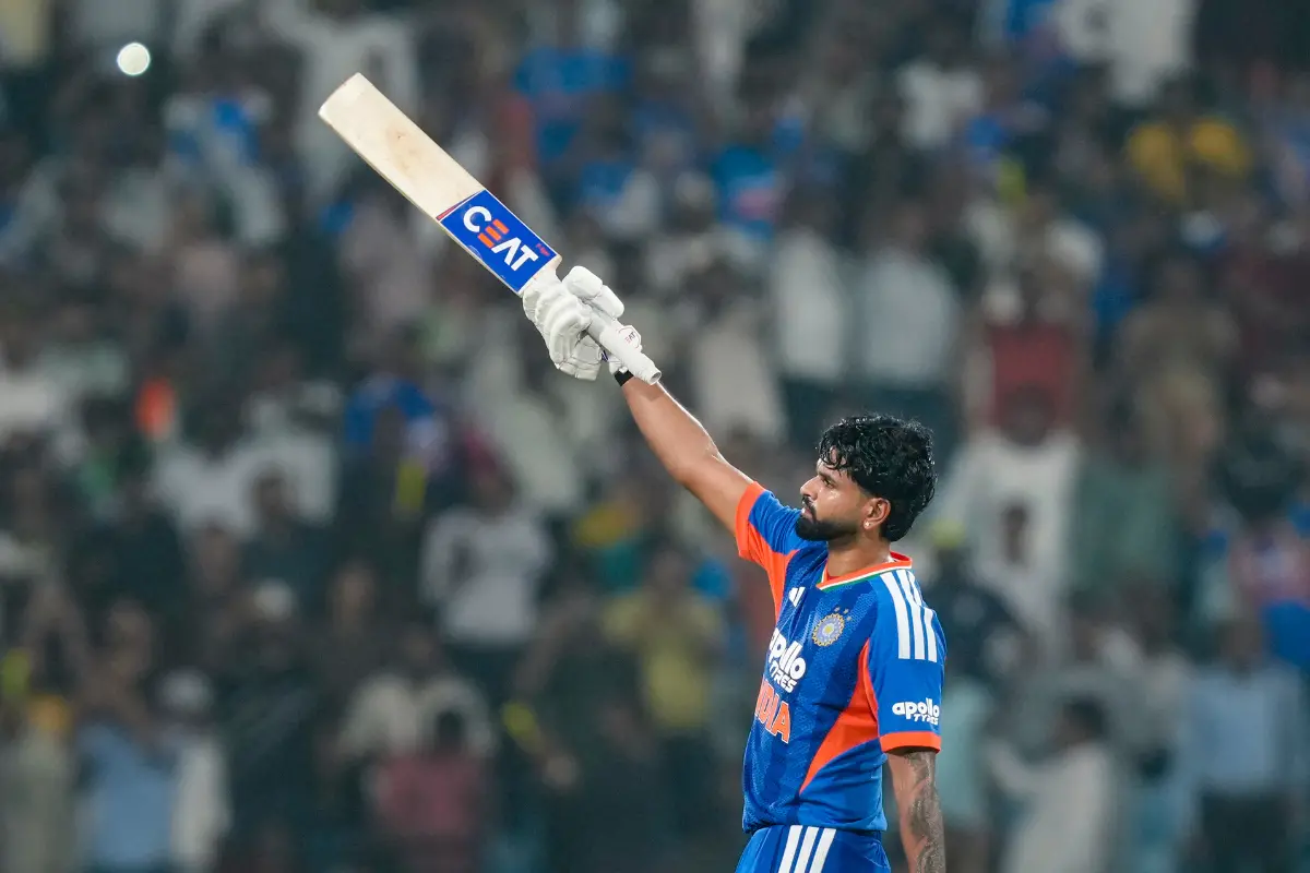 India's captain Shreyas Iyer | Photo: PTI