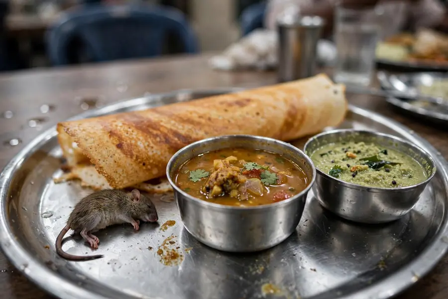Two Mumbai sisters face an extortion case after allegedly demanding Rs 7 lakh from a restaurant owner over a viral video purportedly showing a dead rat in a dish