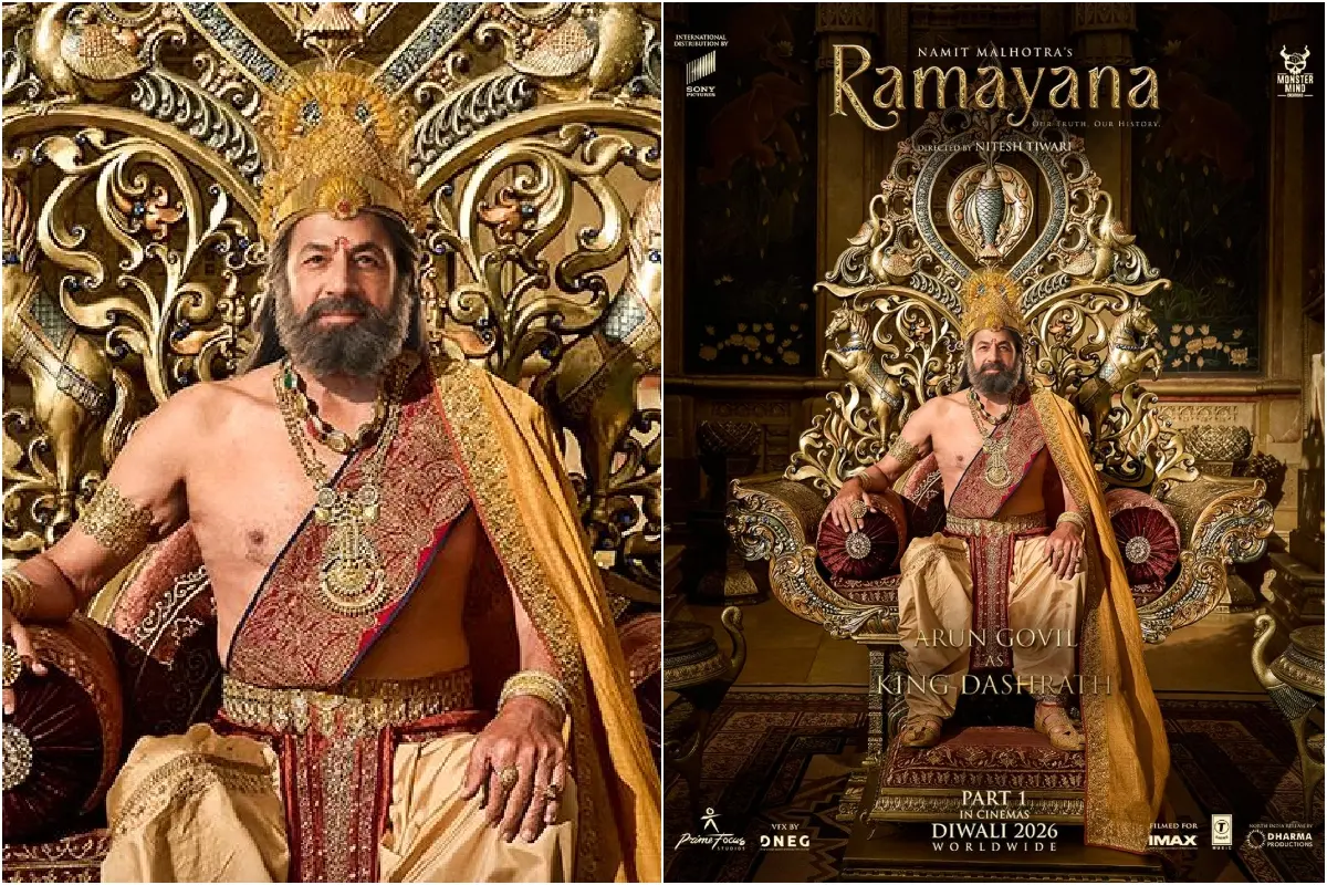 'രാമായണം' ക്യാരക്ടർ പോസ്റ്ററിൽ അരുൺ ഗോവിൽ