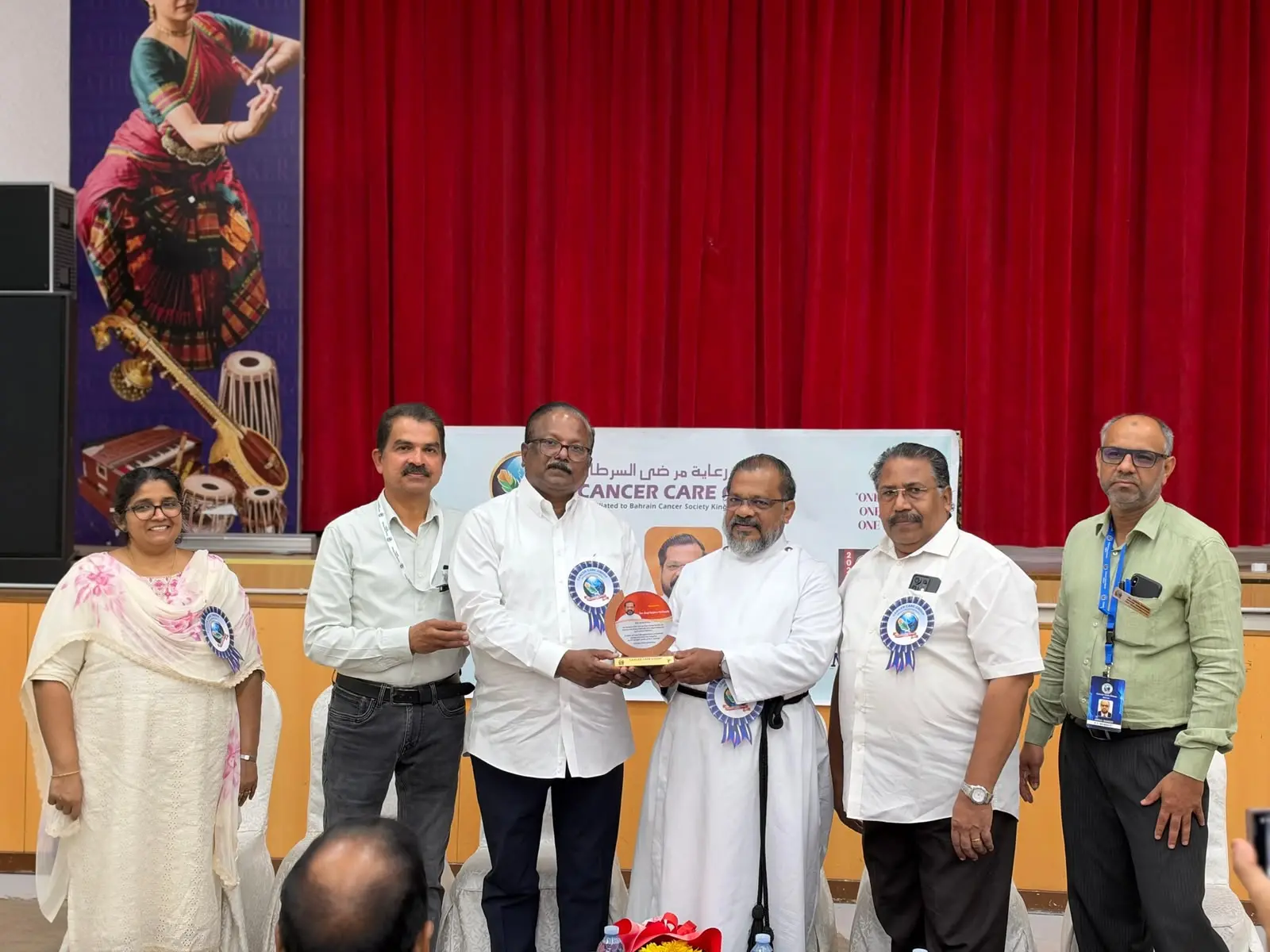 റവ: രഞ്ജി വര്‍ഗീസ് മല്ലപ്പള്ളിക്ക് കാന്‍സര്‍ കെയര്‍ ഗ്രൂപ്പ് നല്‍കിയ സ്വീകരണം