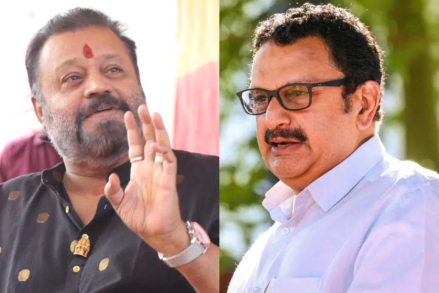 എയിംസ് പ്രഖ്യാപിക്കാതെ വോട്ടുചോദിക്കാൻ വരില്ലെന്ന് സുരേഷ് ഗോപി; കേന്ദ്രത്തിന് വാശിയെന്ന് മുരളീധരൻ