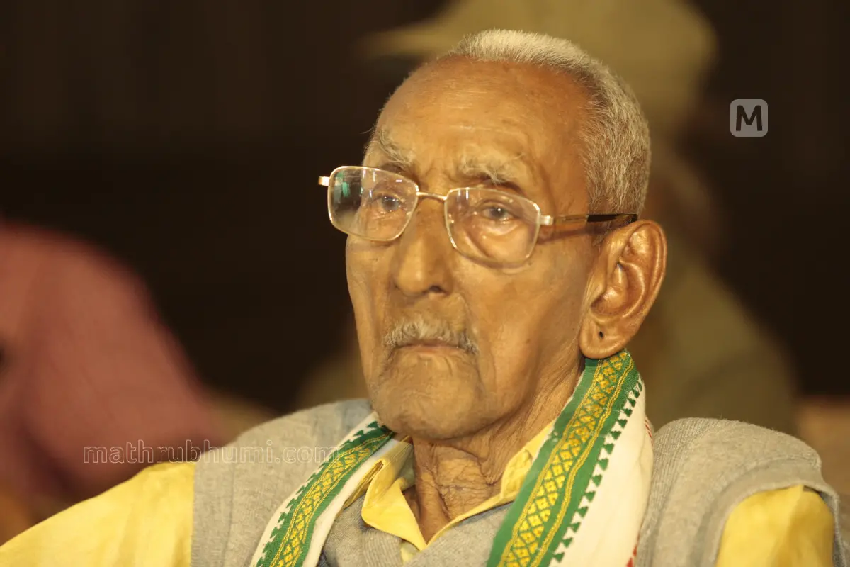 Freedom fighter Socio Vasu dies at 103 | Photo: Mathrubhumi
