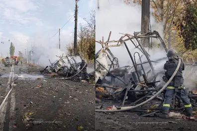 Russia strikes civilian buses in Ukraine: 30 killed, Kyiv says attack will not go unanswered