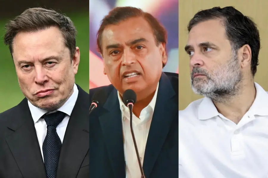 Elon Musk targets Mukesh Ambani over Starlink delay; Rahul Gandhi reacts