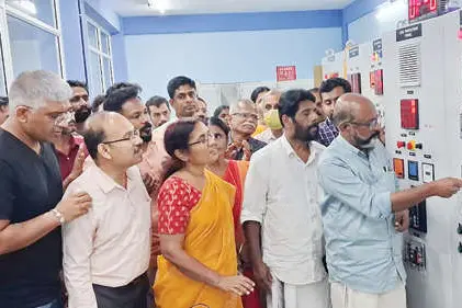 പാലക്കുഴിയിൽ വൈദ്യുതോത്പാദനം തുടങ്ങി