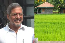 12 പശുക്കളും രണ്ടു കാളകളും അഞ്ച് നായകളും നാനാ പടേക്കറിന് കൂട്ടായി; ഗോതമ്പും അരിയും അവിടെ കൃഷി ചെയ്തു