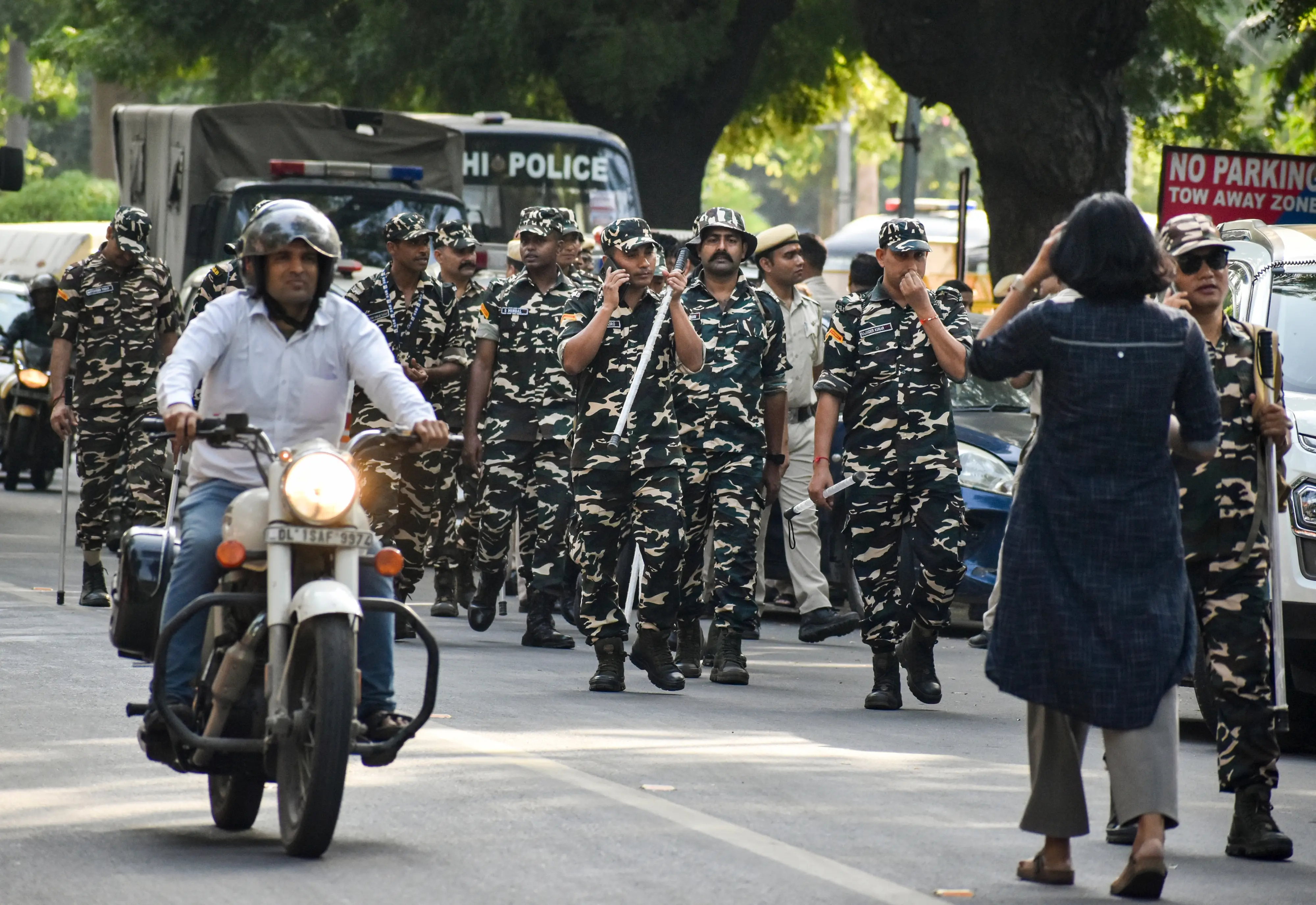 Security beefed up in Delhi ahead of proposed CJP protest