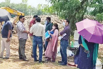 ബയോമൈനിങ്: മാലിന്യനിക്ഷേപകേന്ദ്രം മോണിറ്ററിങ് സമിതി സന്ദർശിച്ചു