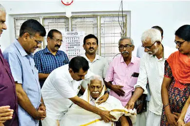 മുതിർന്ന പൗരന്മാരെ ആദരിച്ച് എൻ.എസ്.എസ്. യൂണിയൻ