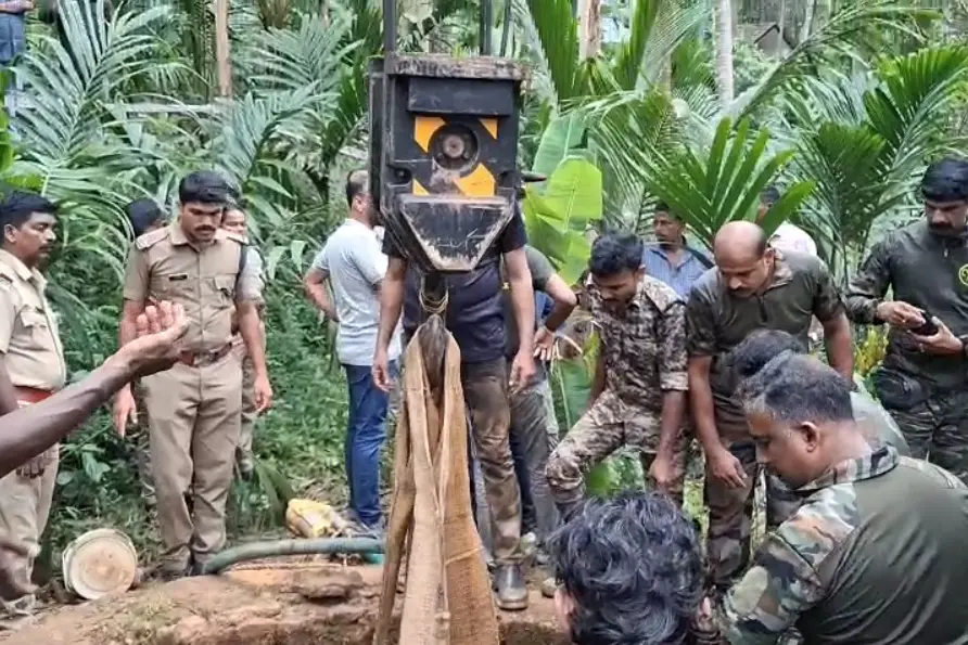 കോഴിക്കോട്ട് കിണറ്റിൽ വീണ കാട്ടുപോത്ത് ചത്തു