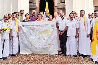 കാഞ്ഞിരപ്പള്ളി രൂപത സ്വീകരണം നൽകി