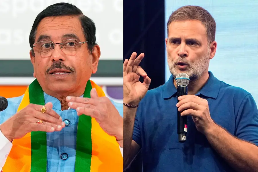 പക്വതയുള്ള ജനാധിപത്യം എങ്ങനെ പ്രവർത്തിക്കുന്നുവെന്ന് ഇപ്പോഴും മനസ്സിലായിട്ടില്ല, രാഹുലിന്റെ കുട്ടിക്കളി മടുപ്പിക്കുന്നു- പ്രൽഹാദ് ജോഷി