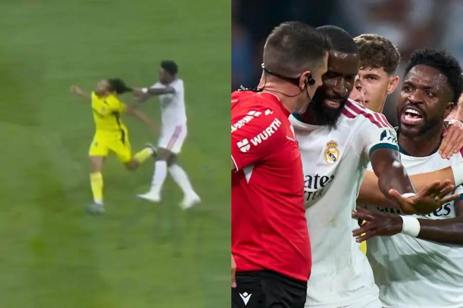 Vini Jr Red Card El Classico