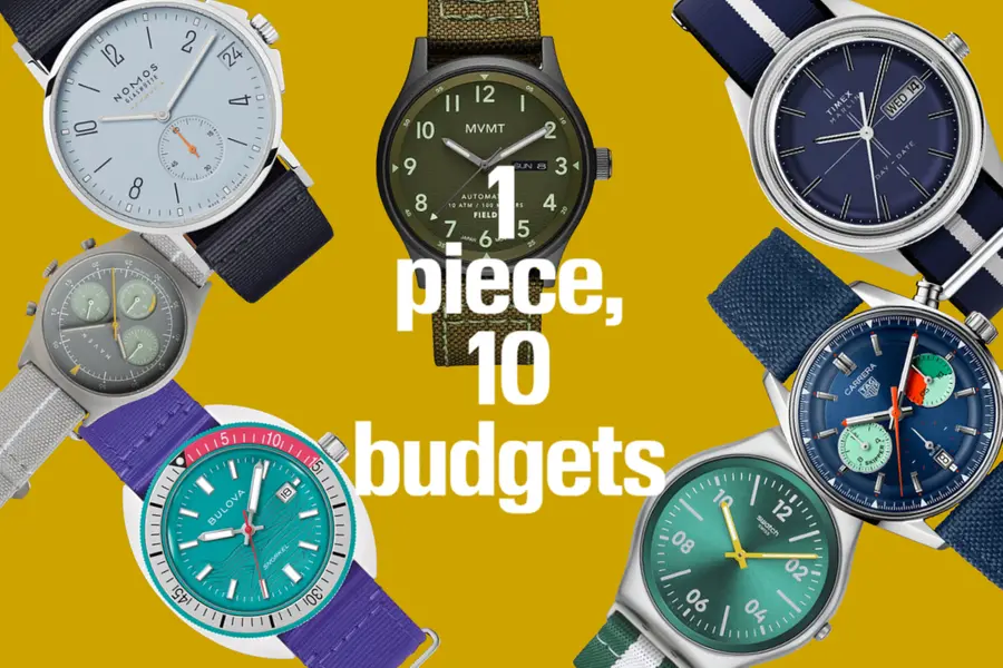 Wrist canvas, the watches making fabric straps feel luxurious