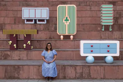 Atelier Arunika’s polka-dot furniture is Kusama meets art