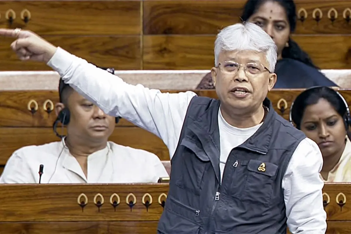 Congress MP Angomcha Bimol Akoijam (Sansad TV)