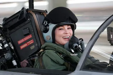 Thailand’s Queen Suthida makes history with solo flight in Gripen fighter jet
