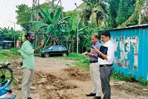 മുണ്ടംവേലി പി ആൻഡ് ടി ഫ്ലാറ്റ് അമിക്കസ് ക്യൂറി സന്ദർശിച്ചു