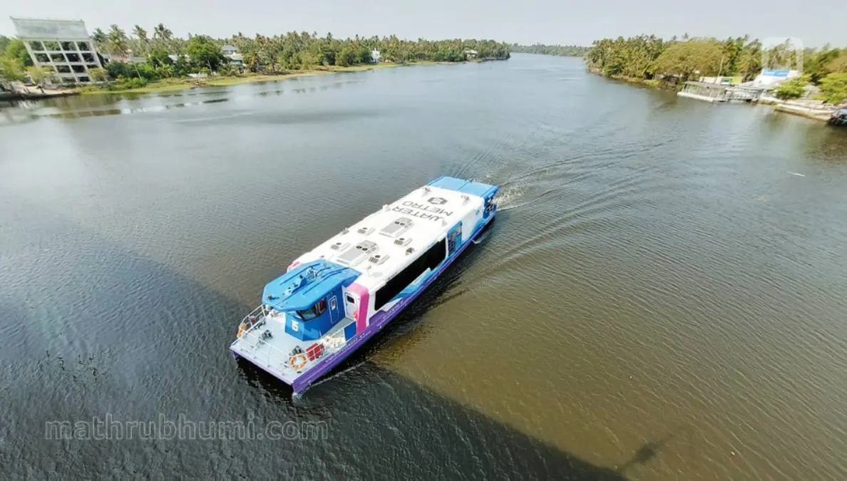 വാട്ടര്‍ മെട്രോ | ഫോട്ടോ: മാതൃഭൂമി