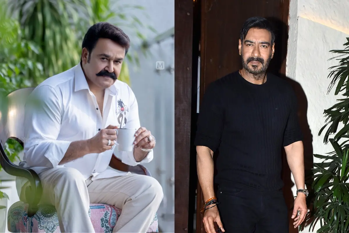 Mohanlal, Ajay Devgn | Photo: PTI