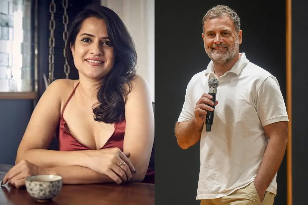 Sona Mohapatra calls on Rahul Gandhi to address Himachal Pradesh's civic issues. Photos | X