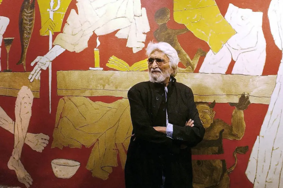 M.F. Husain and the woman who outlived the auction hammer