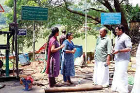 പിറവം എക്സൈസ് കടവ് പാലം: മണ്ണ് പരിശോധന തുടങ്ങി