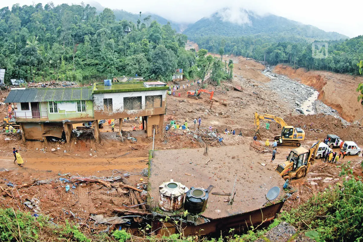 മുണ്ടക്കൈ-ചൂരൽമല ഉരുൾപൊട്ടൽ (ഫയൽ ഫോട്ടോ) | മാതൃഭൂമി