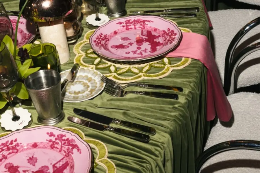 Less, but chosen, rethinking the festive table
