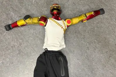 The red-and-gold stranger: How a 4-foot robot was used to harass a teenager live online in Germany