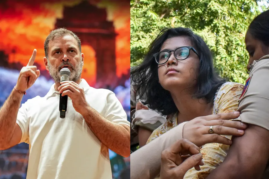 BJP’s Pradeep Bhandari accuses Rahul Gandhi and student activist Neha Bora of seeking regime change