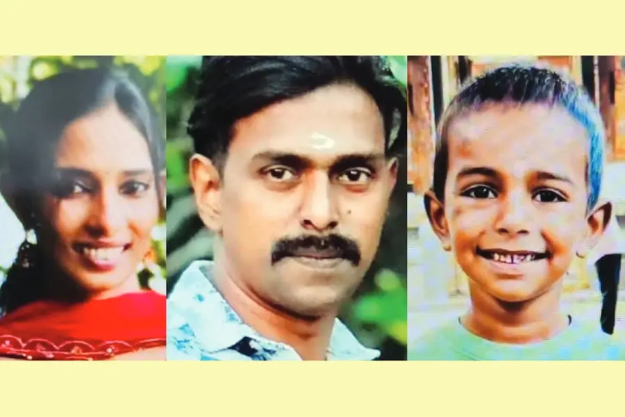 ഭാര്യയെയും മകനെയും കഴുത്തറുത്ത് കൊന്ന സംഭവം; പോലീസ് സ്റ്റേഷനിൽ മധ്യസ്ഥ ചർച്ചയ്ക്ക് പിന്നാലെ