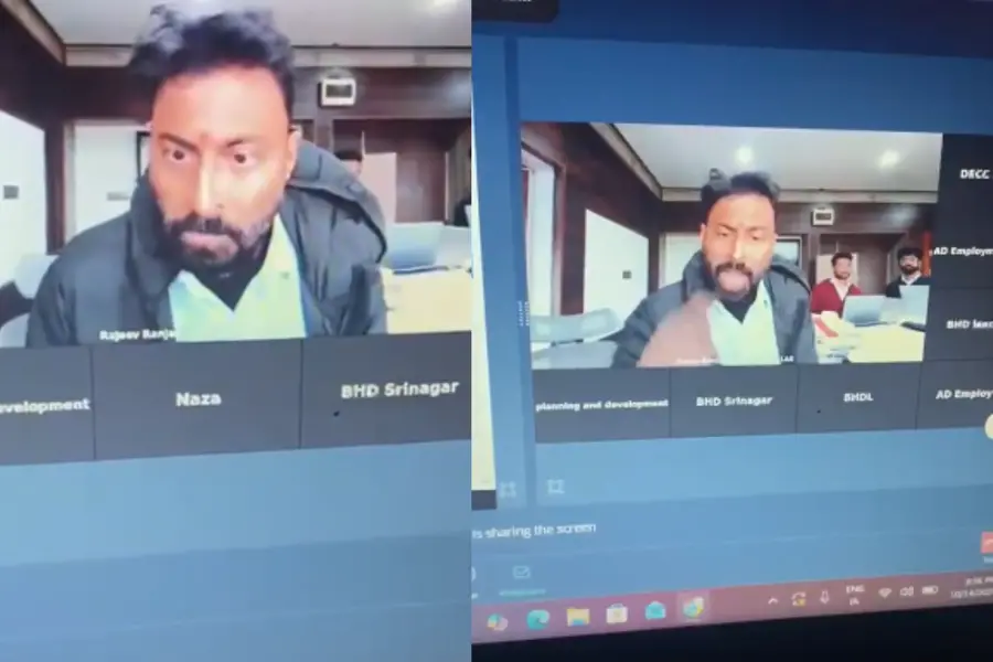 The confrontation reportedly occurred during a virtual review meeting of Mission YUVA, when Wani was presenting details of the targets achieved by her office.
