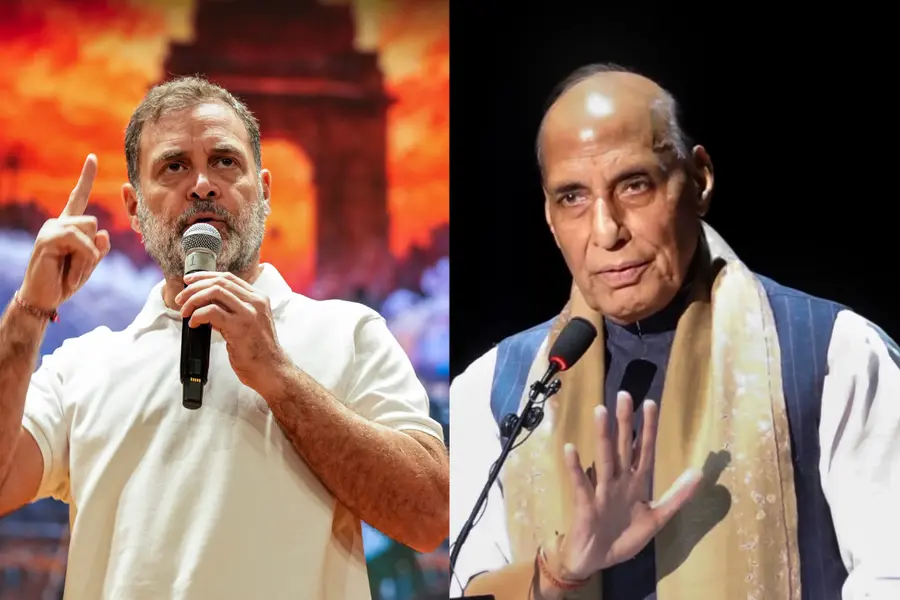 Rajnath Singh tells Rahul Gandhi to respect the public mandate