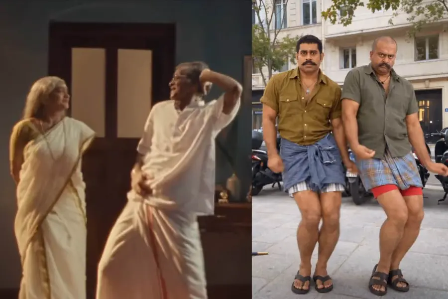 റിദിമയ്ക്ക് ഡാൻസ് ചെയ്ത് അഞ്ഞൂറാൻ,റാപ്പിന് ചുവടുവച്ച് ദശമൂലം ദാമുവും വാസുവണ്ണനും; മില്ലേനിയലുകളുടെ നൊസ്റ്റാൾജിയ, ജെൻസിയുടെ വൈബ്