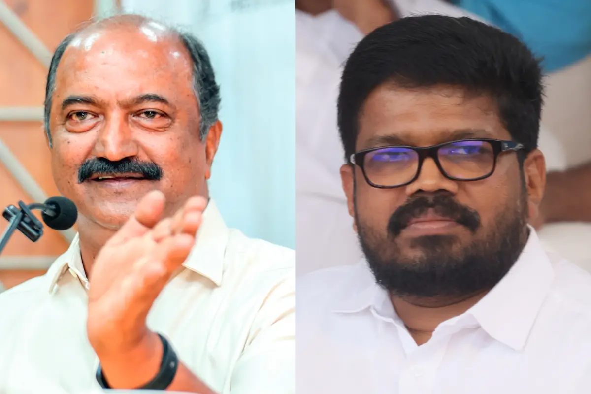 കെ.എൻ. ബാലഗോപാൽ, കെ.കെ. രാഗേഷ് | ഫോട്ടോ : മാതൃഭൂമി