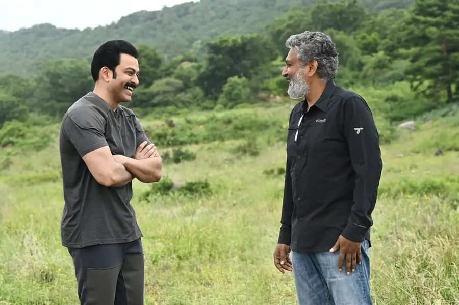 SS Rajamouli and Prithviraj Sukumaran