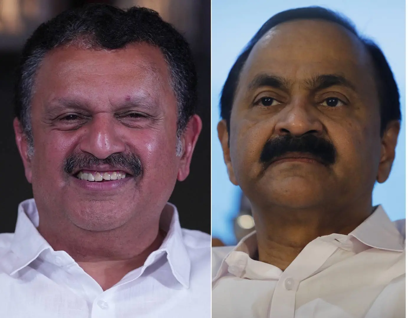 കെ. മുരളീധരൻ, വി.ഡി. സതീശൻ | Photo: Mathrubhumi