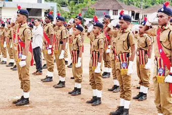 അഭിമാനമായി കുട്ടിപ്പോലീസിന്റെ പാസിങ് ഔട്ട് പരേഡ്