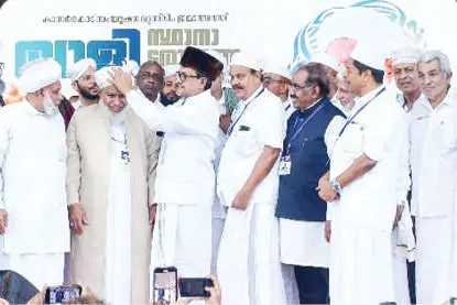 മതസൗഹാർദത്തിന്റെ പാഠം പകർന്നുനൽകിയവരാണ് കാസർകോട്ടെ ഖാസിമാർ -സാദിഖലി തങ്ങൾ