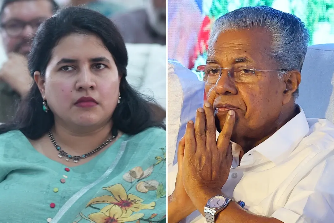 വീണ വിജയൻ, മുഖ്യമന്ത്രി പിണറായി വിജയൻ