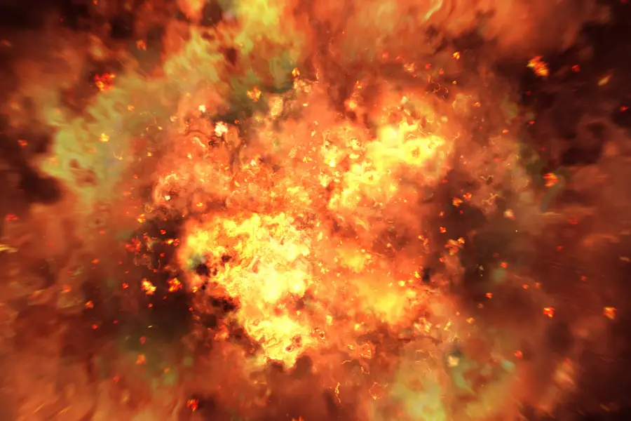 explosion representational image