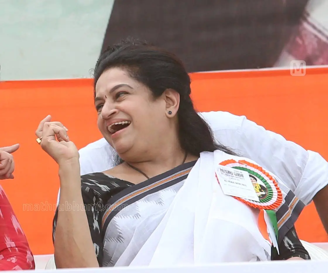 പത്മജ വേണുഗോപാല് |ഫോട്ടോ:മാതൃഭൂമി