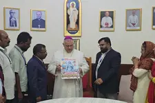 മിഷൻ മദർ മേരി - 2026 മരിയൻ അഖണ്ഡ ജപമാല തീർത്ഥാടന പോസ്റ്റർ പ്രകാശനം ചെയ്തു