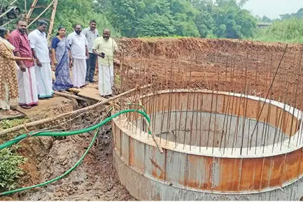 കന്നിമേൽ കുടിവെള്ളപദ്ധതി; ഒന്നാംഘട്ടം പൂർത്തിയാകുന്നു