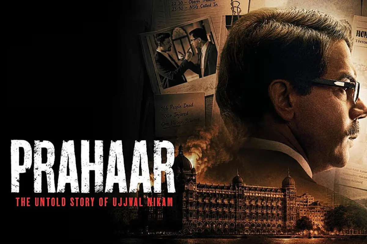 Rajkummar Rao in 'Prahaar - The Ujjwal Nikam Story', which recorded a 34% jump in box office collections on Day 2. Photo | X