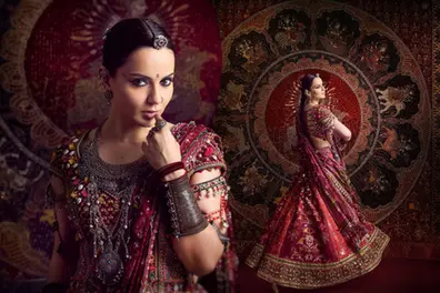 Kangana Ranaut’s ₹2.1 lakh Torani lehenga is your Garba night blueprint