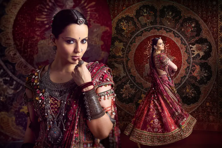 Kangana Ranaut’s ₹2.1 lakh Torani lehenga is your Garba night blueprint
