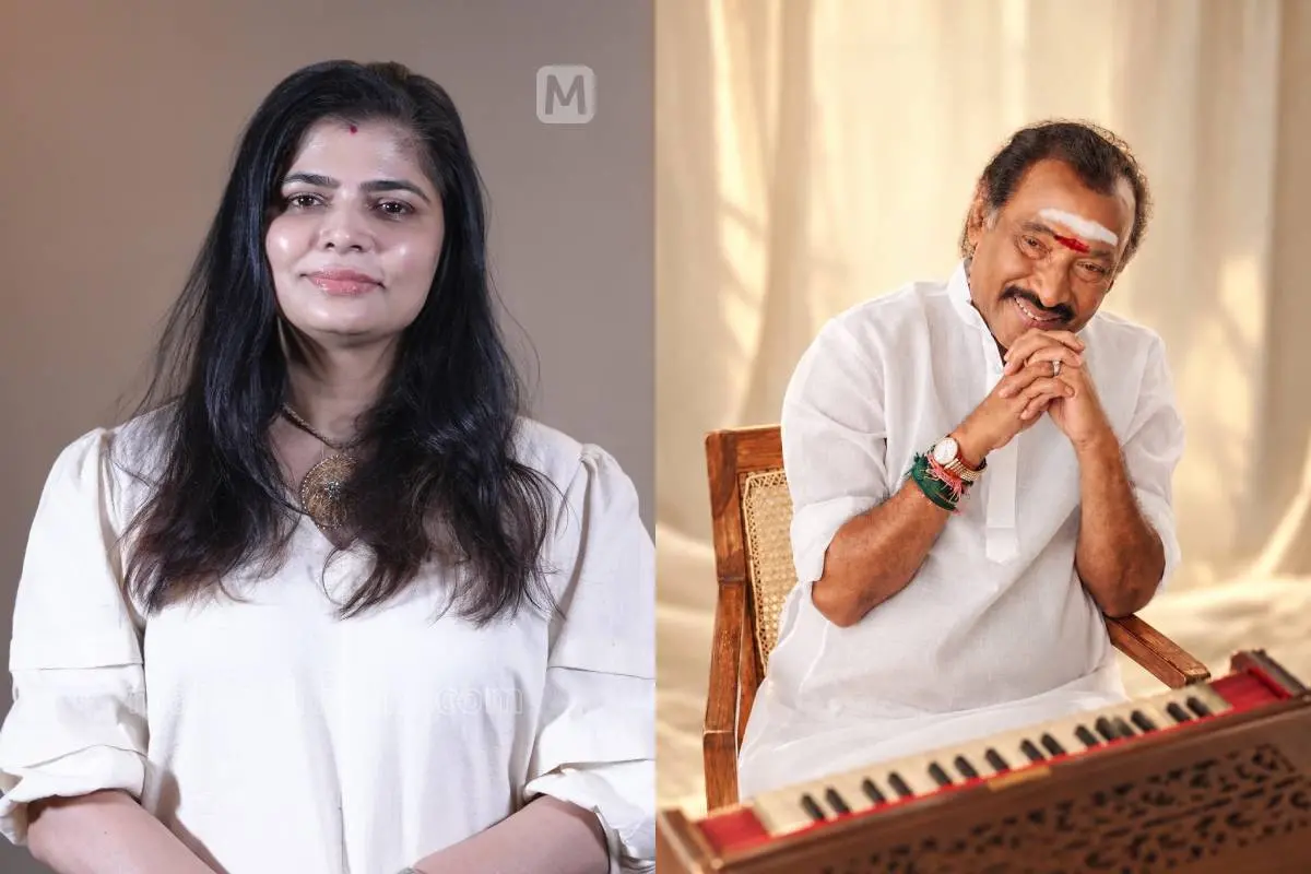 ചിന്മയി ശ്രിപാദ, ദേവ | ഫോട്ടോ: ജെയ്വിന് ടി. സേവ്യര്\മാതൃഭൂമി, X