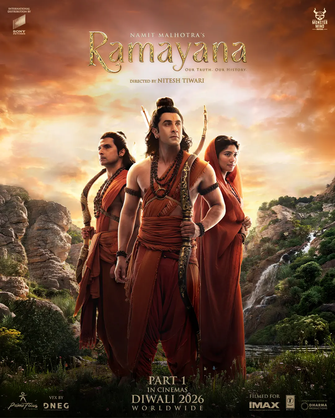 Ramayana: Rise of a Legend സിനിമയുടെ പോസ്റ്റർ | ഫോട്ടോ: X